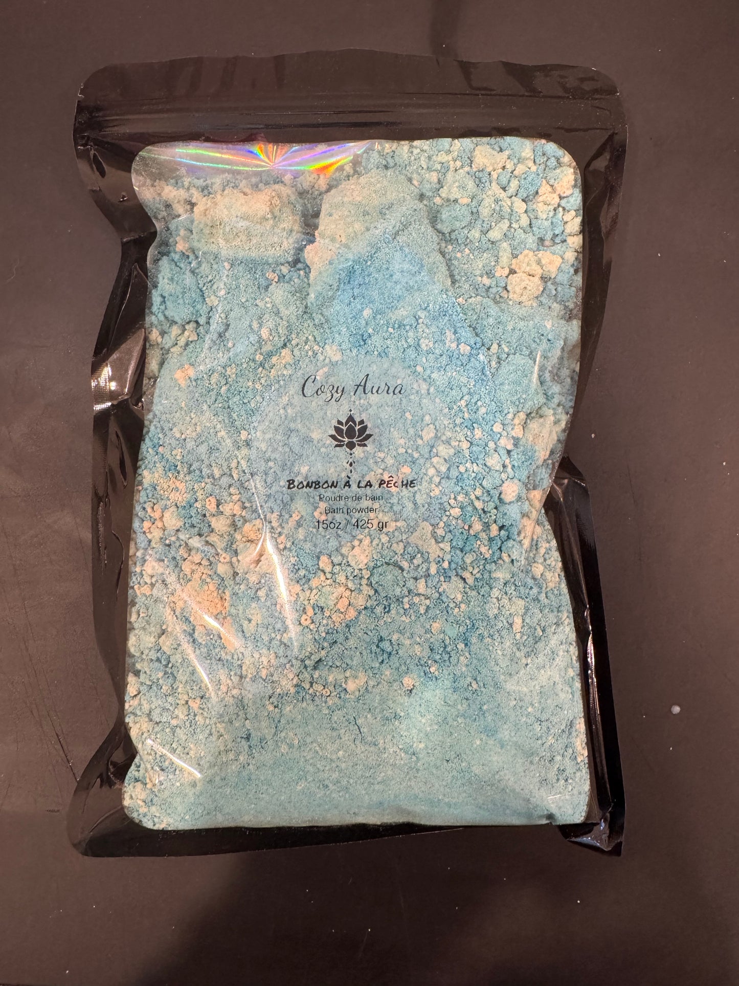 Poudre de bain - Bonbon à la pêche