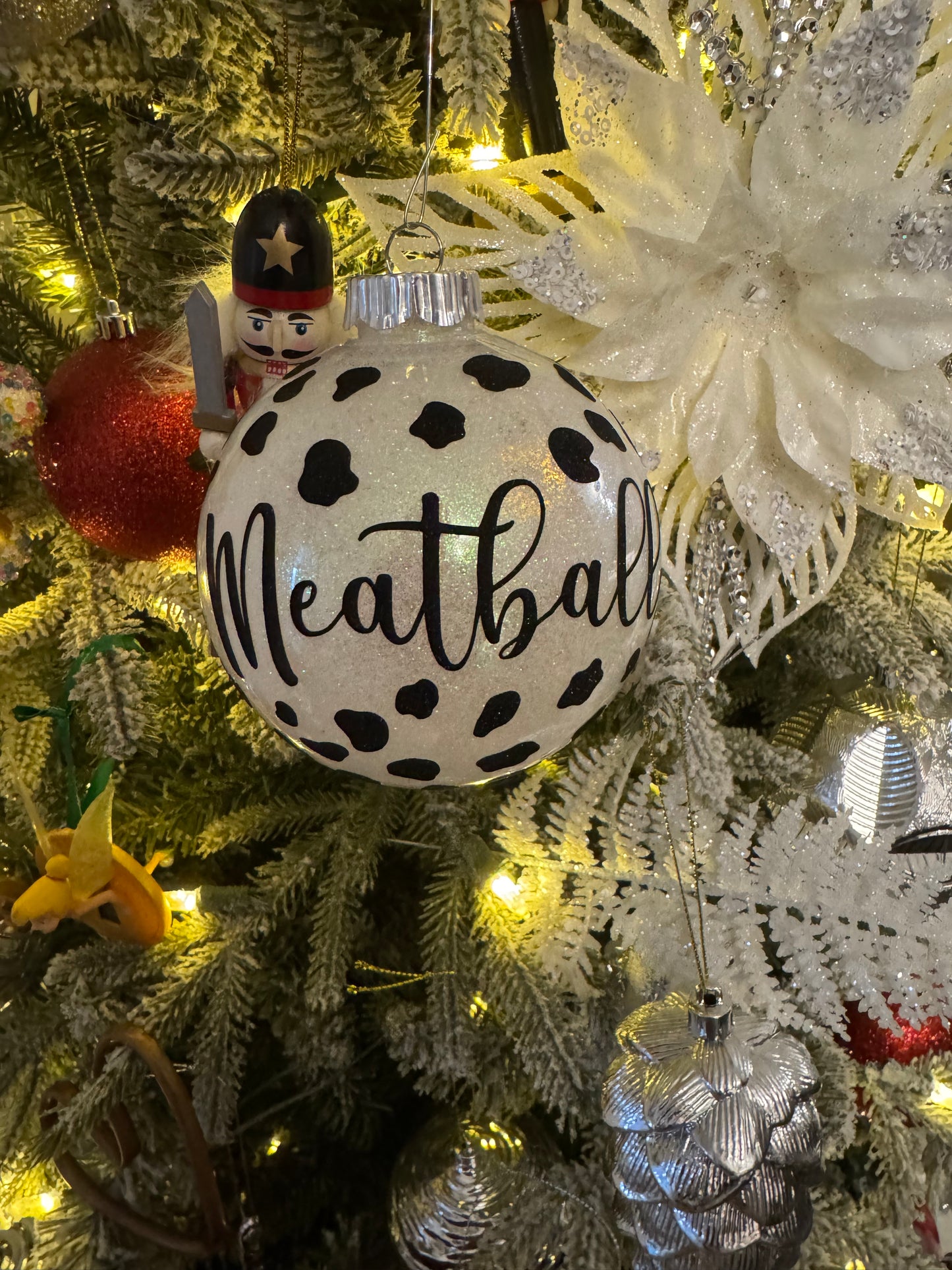 Boule de Noël personnalisée