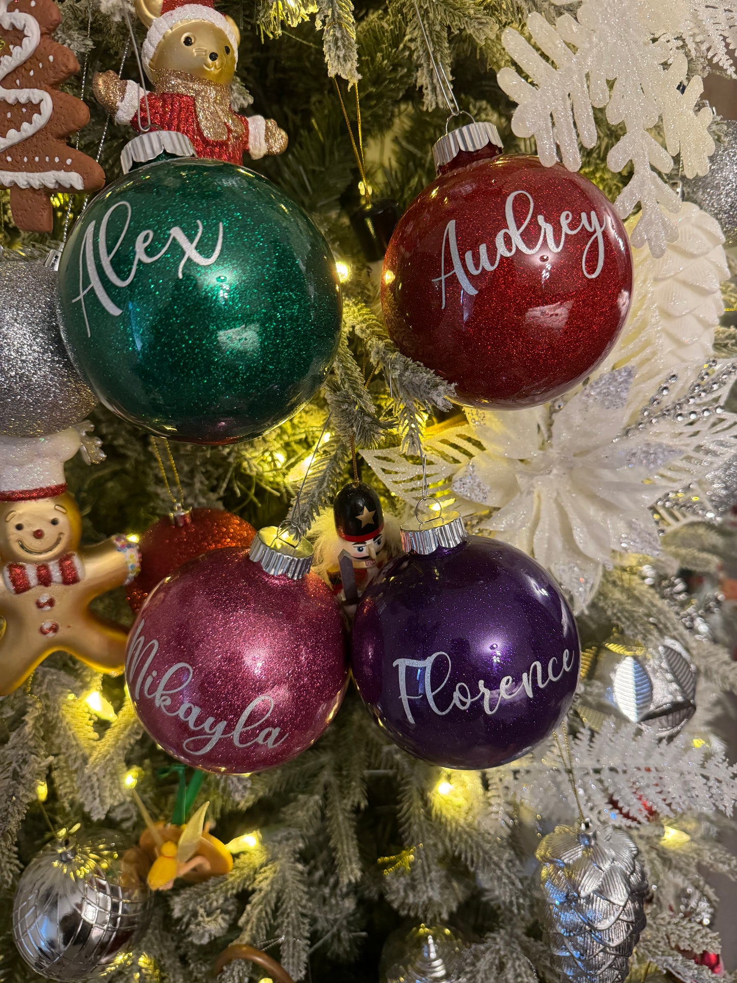 Boule de Noël personnalisée