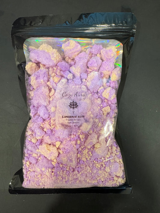 Poudre de bain - Limonade rose