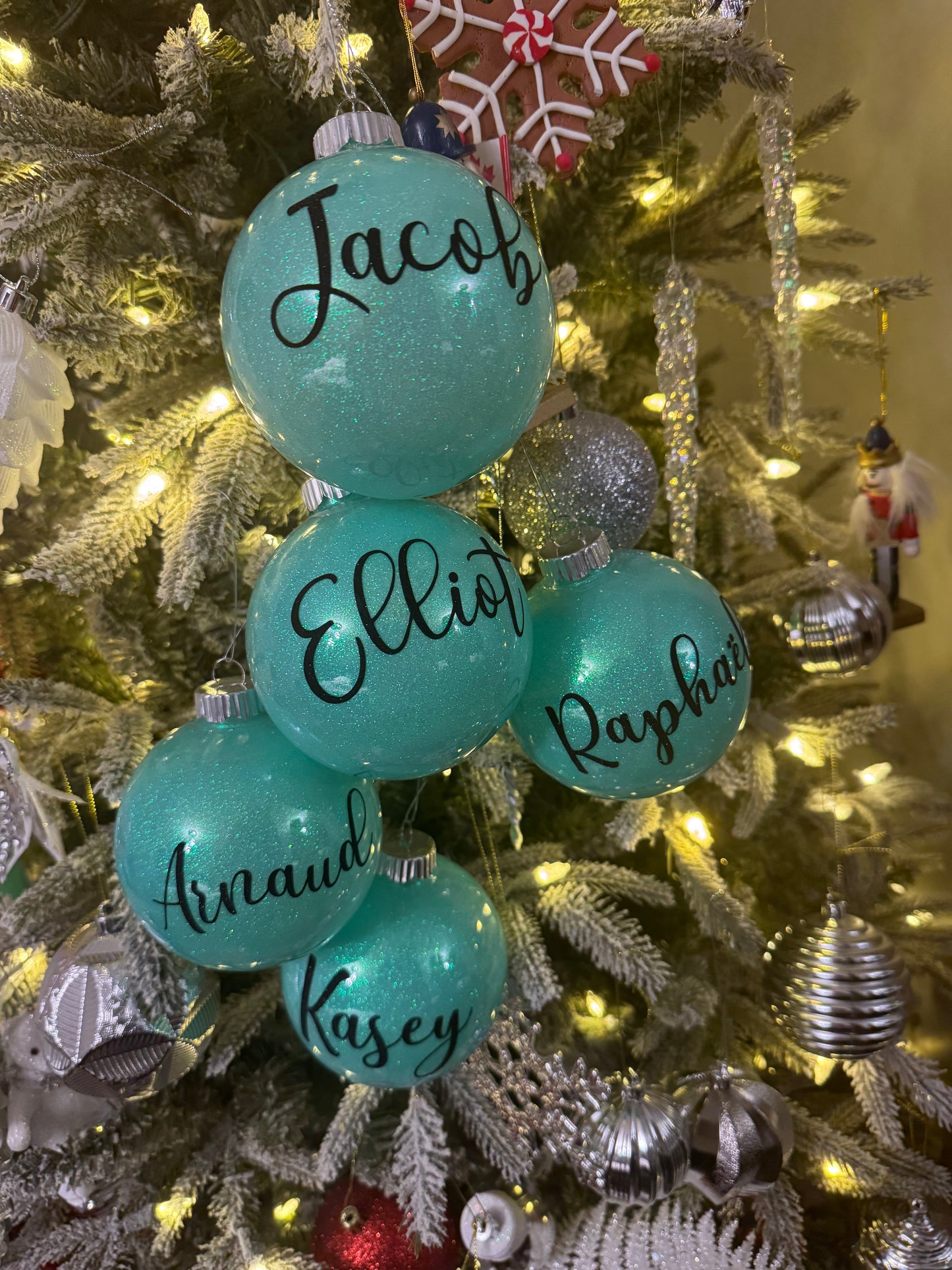 Boule de Noël personnalisée